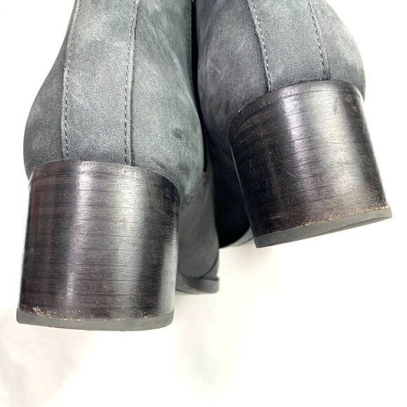 Rag & Bone Walker Chelsea Ankle Boot - Asphalt Grey Suede Leather - Picture 12 of 13